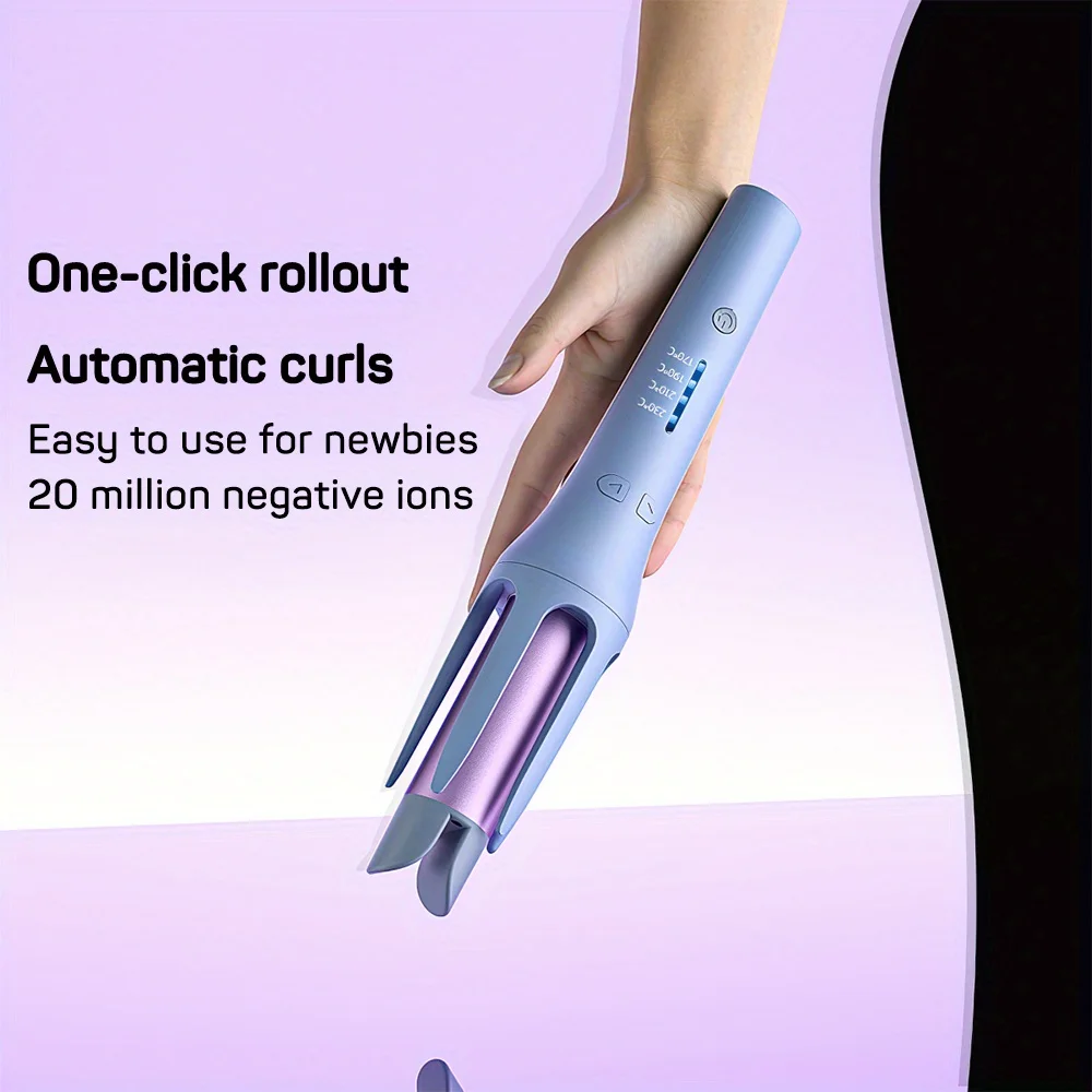 Automatic Hair Curler Auto Rotating Hair Roller Curling Iron Curling