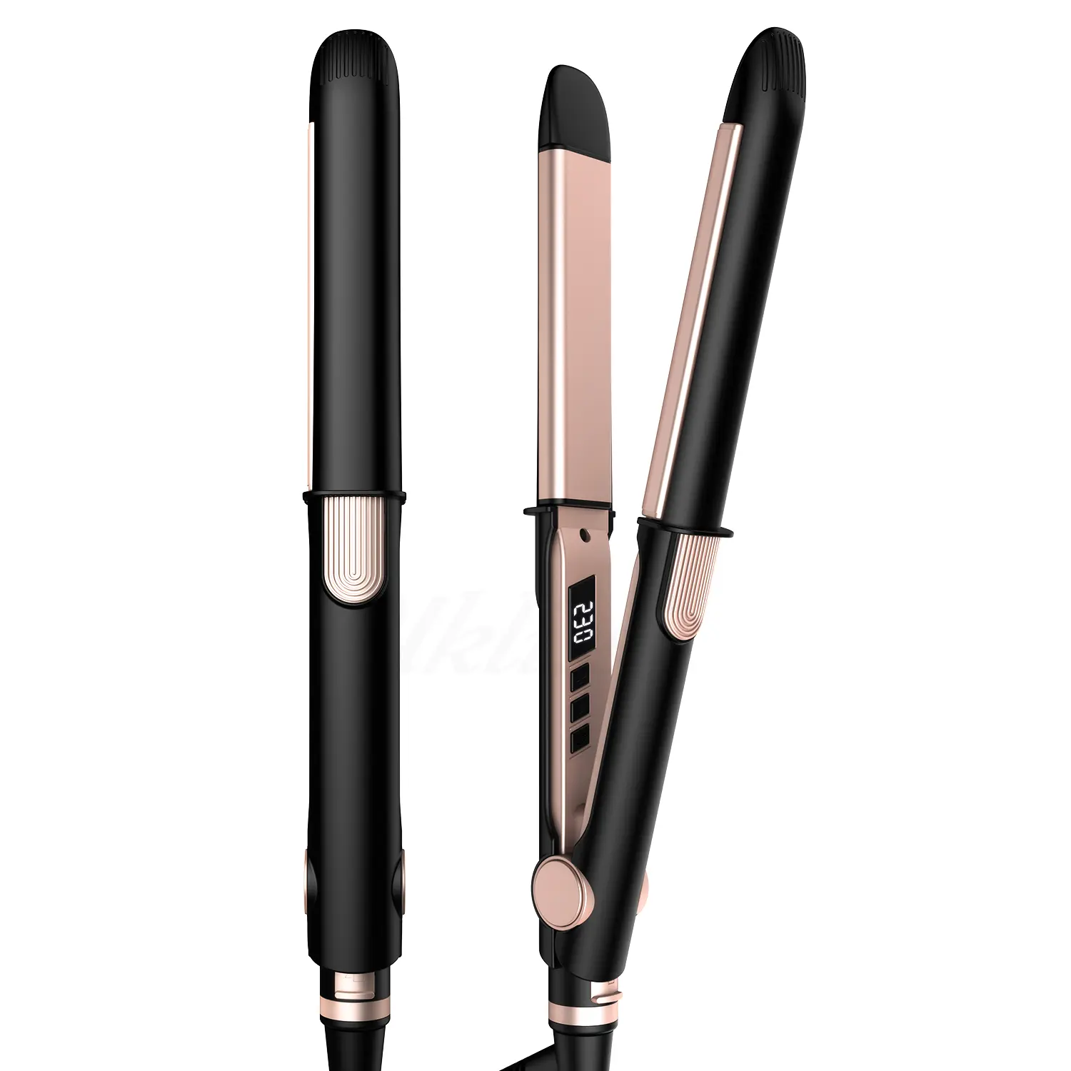 Professional Hair Straightener With Floating Panel And 12 Temperature Settings.