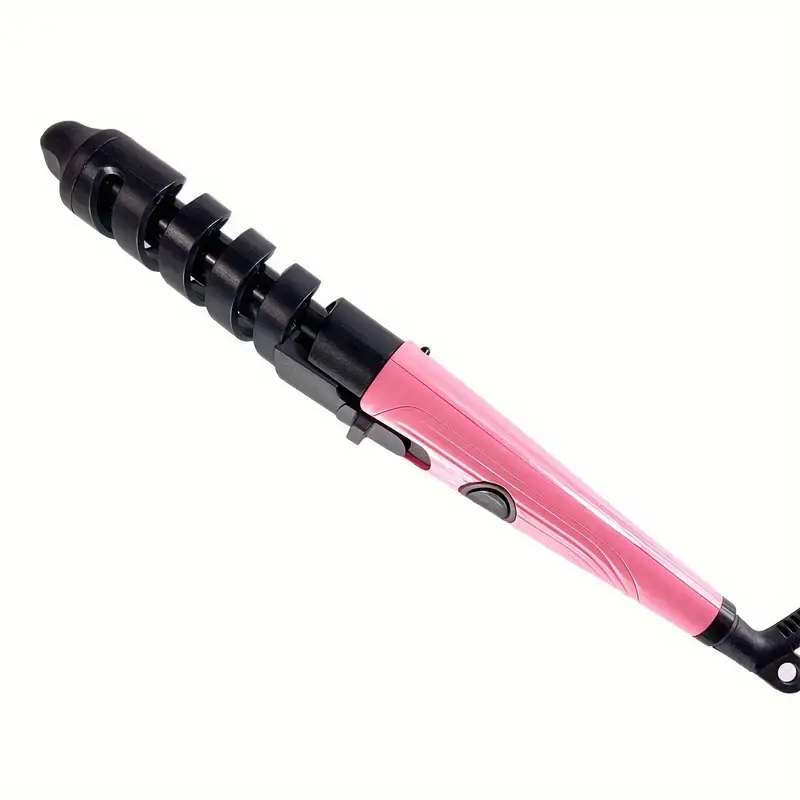 Portable Spiral Anti-scald Curling Iron Hair Curler Wand Electric Curling Iron