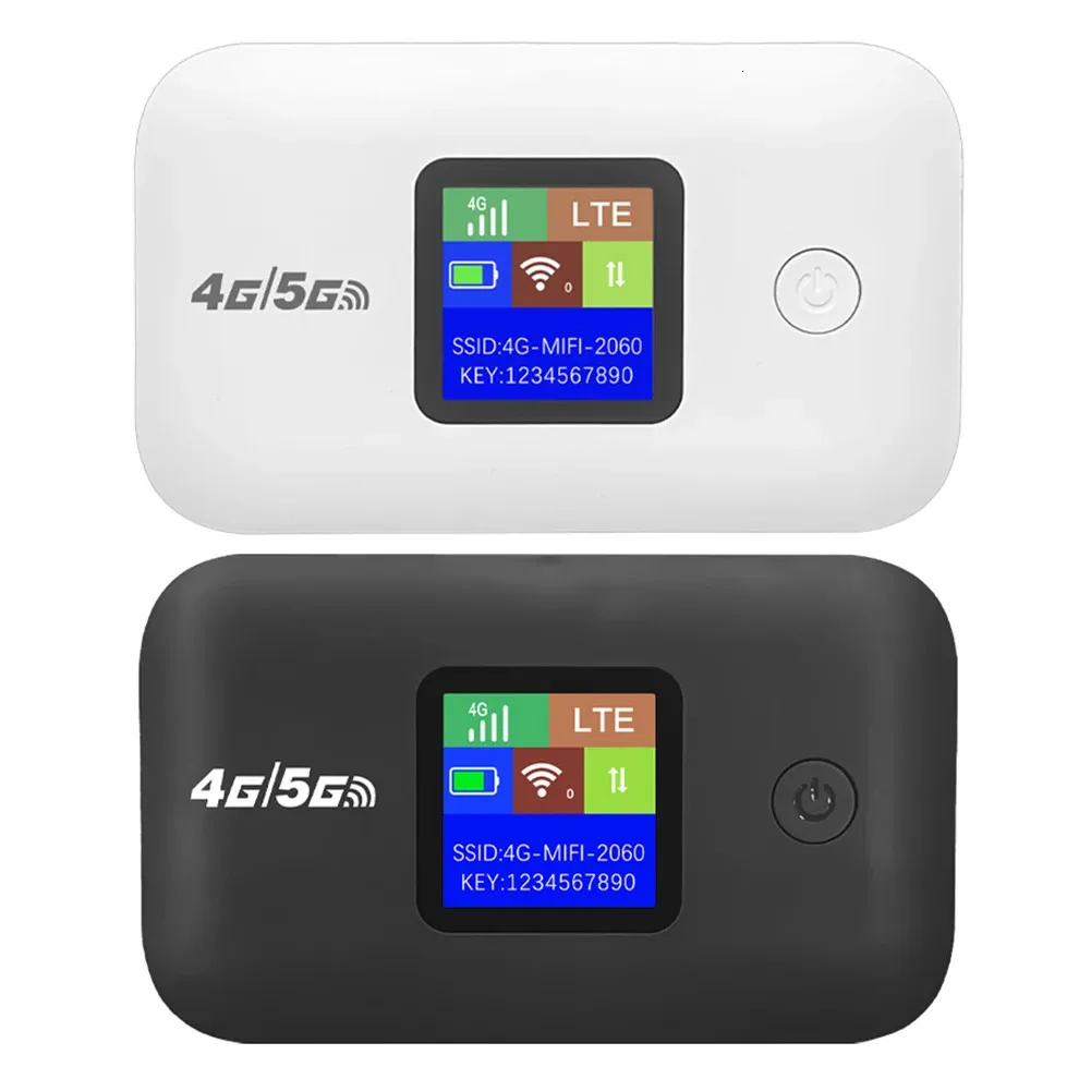 4G/5G Mobile WIFi Router 150Mbps 4G LTE Wireless Router 3000mA Portable Pocket MiFi Modem Mobile Wifi spot With SIM Card Slot