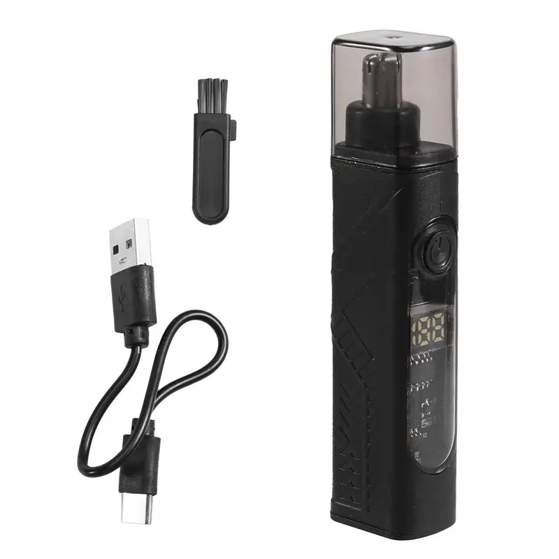 Electric Nose Hair Trimmer USB Rechargeable Multi-Function Portable Grooming