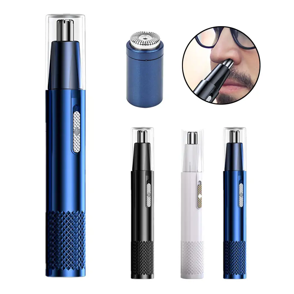 Men Electric Nose Hair Remover Professional Painless Nose and Ear Hair Trimmer