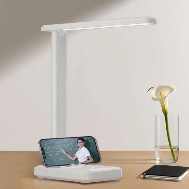 Led Table Lamp 3 Levels Dimmable Touch Desk Lighting USB Rechargeable Table Lamps Eye Protection Foldable For Bedroom Desk Light