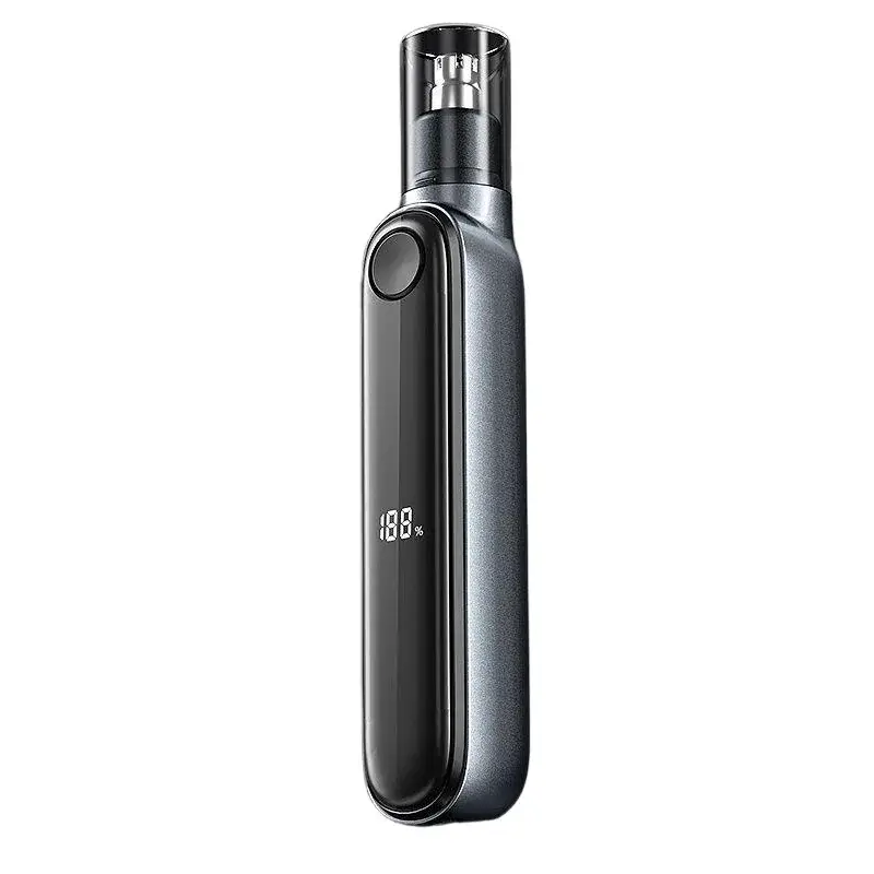 Electric Nose Hair Trimmer Rechargeable Ear and Nose Hair Trimmer Cleaning Nostrils and Removing LCD Digital Display For Man