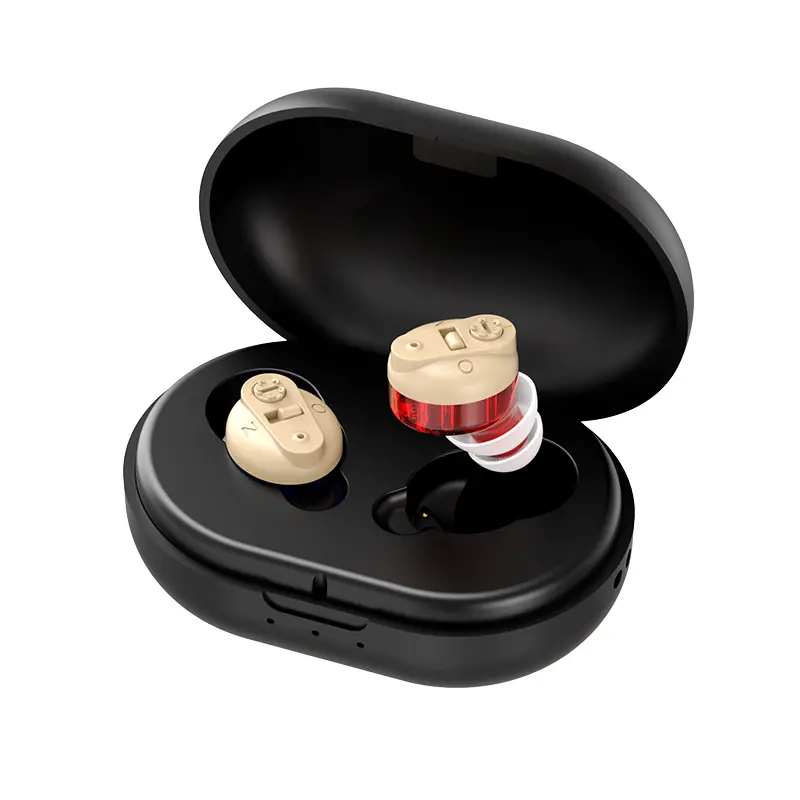 Charging Long Life Portable Mini Invisible Magnetic Rechargeable In-Ear