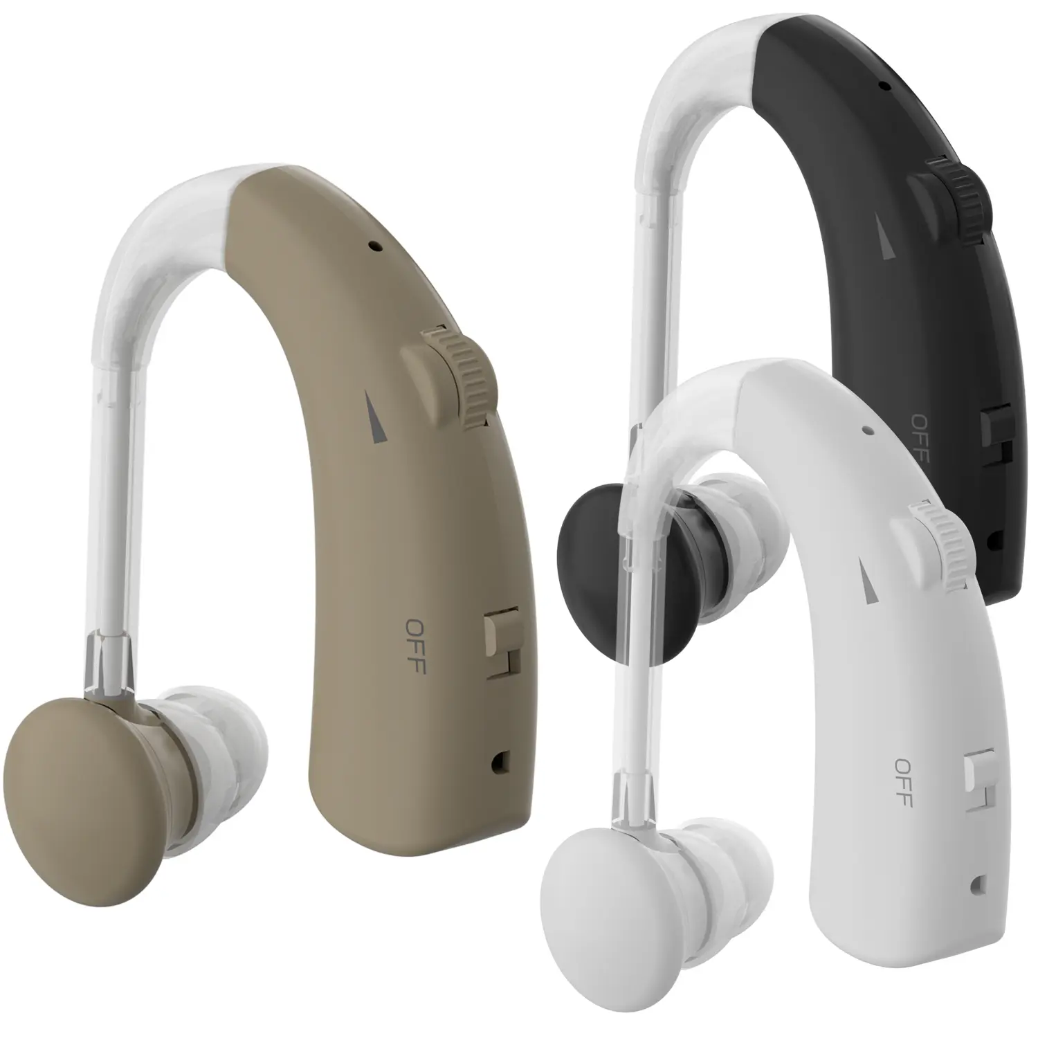 Rechargeable Hearing Aid Mini Adjustable Tone Sound Amplifier Portable Deaf