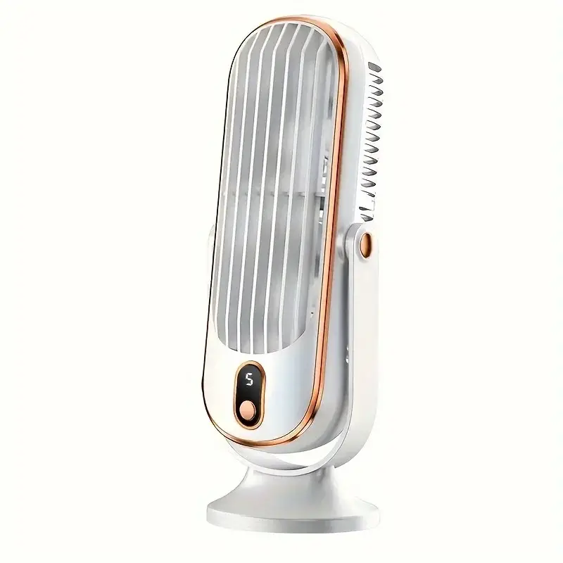 Silent Dc Bladeless Fan With Remote Control, 8-Speed Portable Desktop Fan