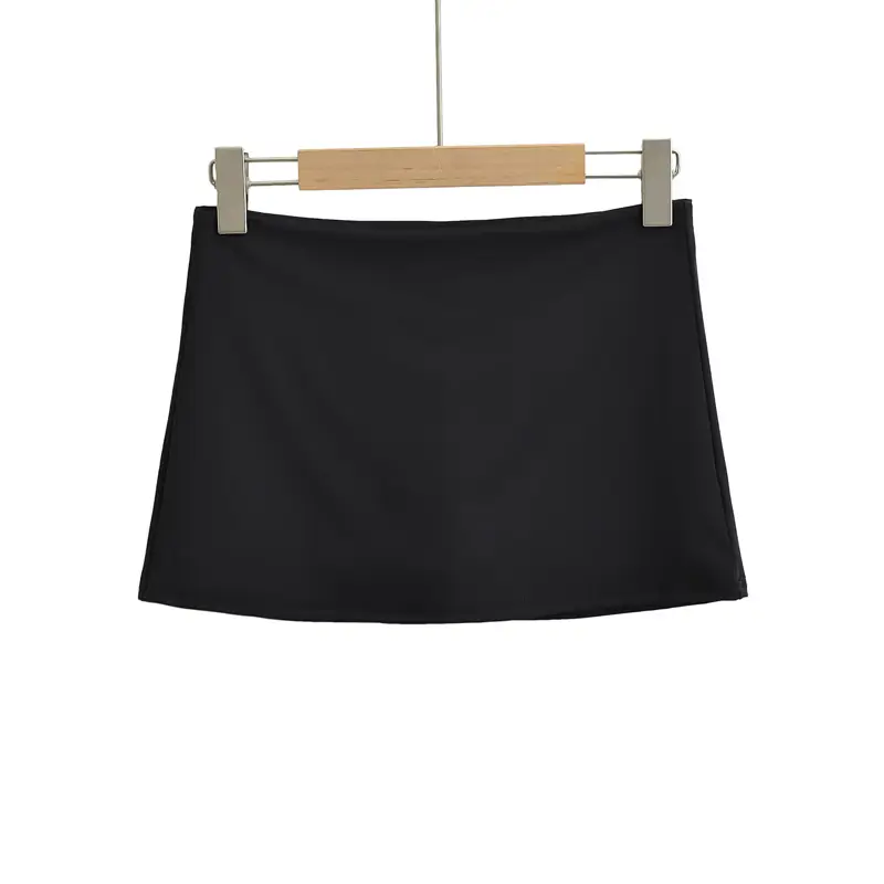 Women Low Rise Mini Skort Slim Fit Mini Skort
