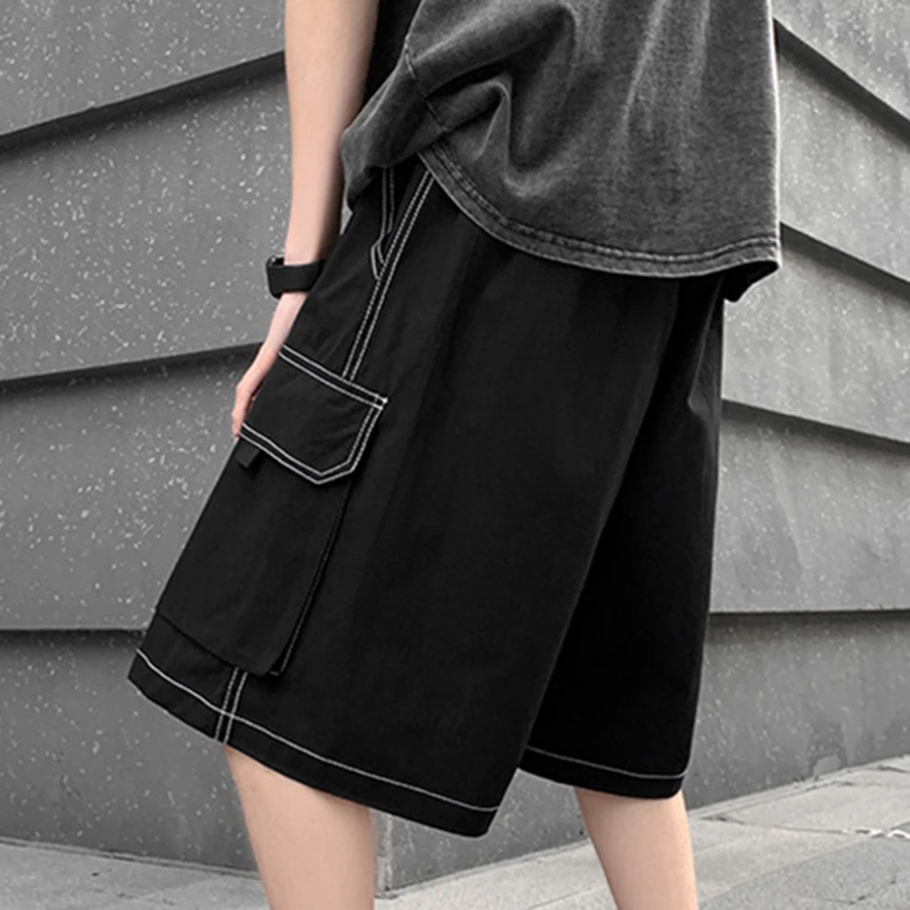 Men Cargo Short Oversized Knee-Length Pants
