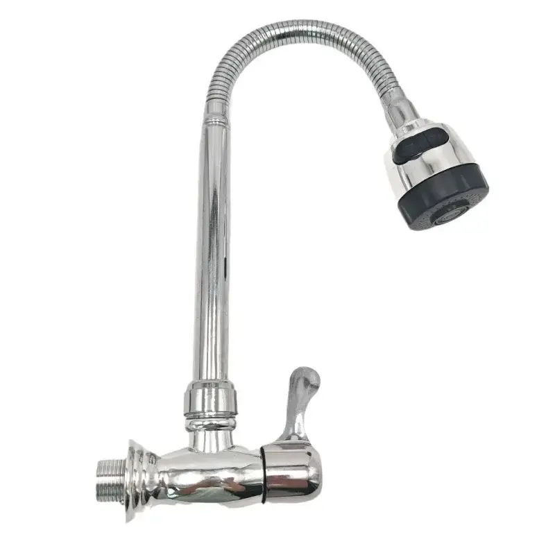 Faucet Kitchen Sink Mixer Tap Household Wall Mounted Bathroom