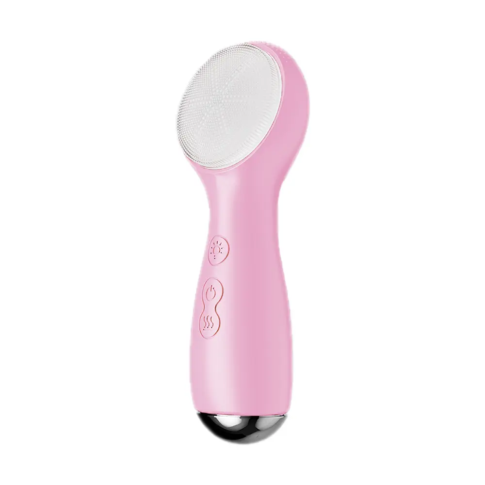 Electric Facial Cleansing Brush Waterproof Face Scrubber Cleanser Brush Skin Exfoliating Vibrating Deep Clean Face Cleaner