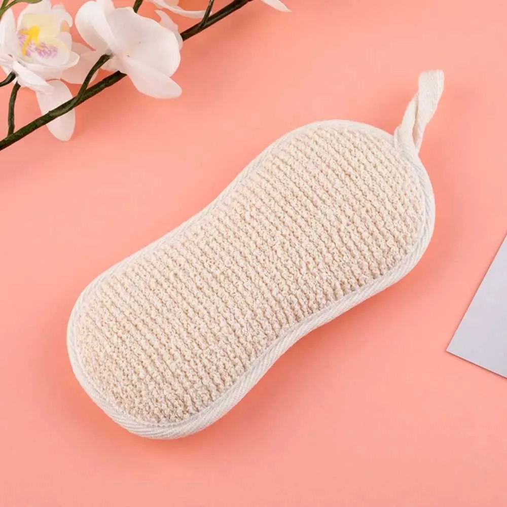 Loofah Sponge Bath Brush Exfoliating Bath Towel Wipe Sponge Bath Shower Wash Body Scrubber Deep Cleaning Massager Brushes