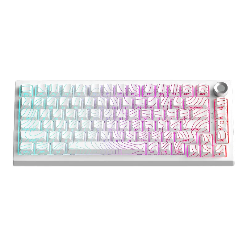 Mechanical Keyboard With 83 Keys And RGB Lighting ...