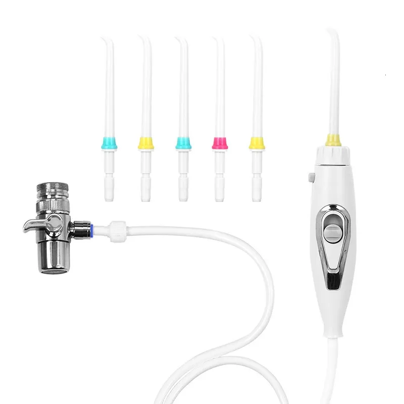 Faucet Oral Irrigator Water Jet For Cleaning Toothpick Teeth Flosser Dental Irrigator Implements Dental Flosser Tooth Cleaner