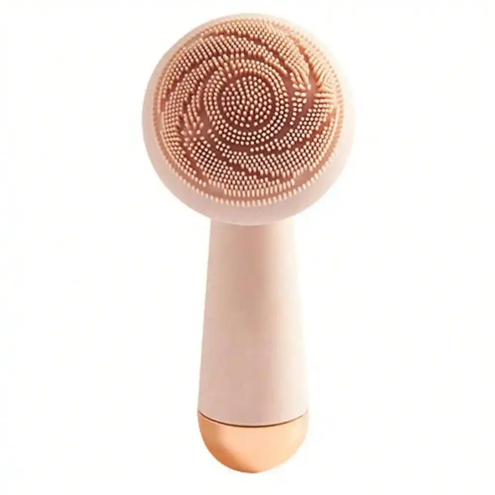 Electric Silicone Brush Facial Brush Skin Massager Wireless Charging Cleansing Waterproof Vibration Beauty Instrument Care