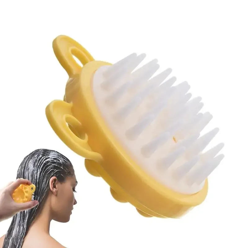 Head Scalp Massager Silicone Scalp Massager Portable Silicone Scalp Massager Shampoo Brush Shower Hair Brush