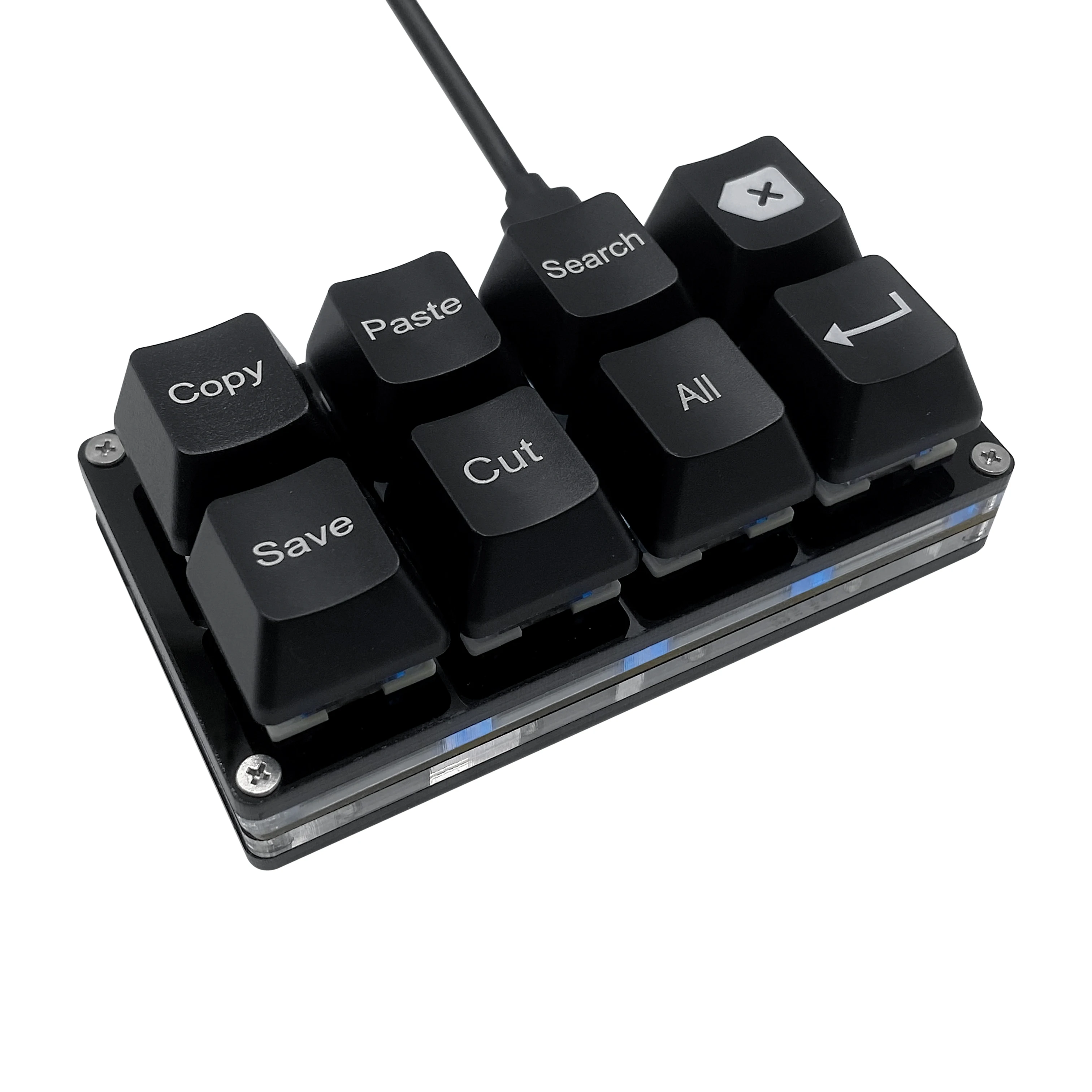 Small Keypad Work Shortcut Key Keyboard One-Handed...