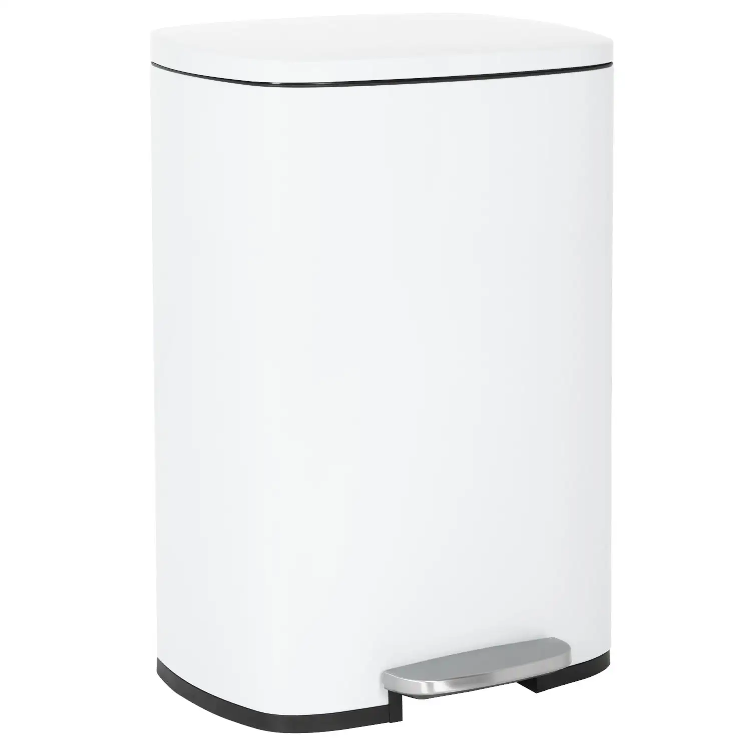 Fingerprint-Resistant Trash Can With A Removable I...