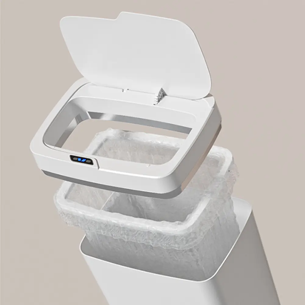 Smart Sensor-Operated Trash Can, Waterproof, Elect...