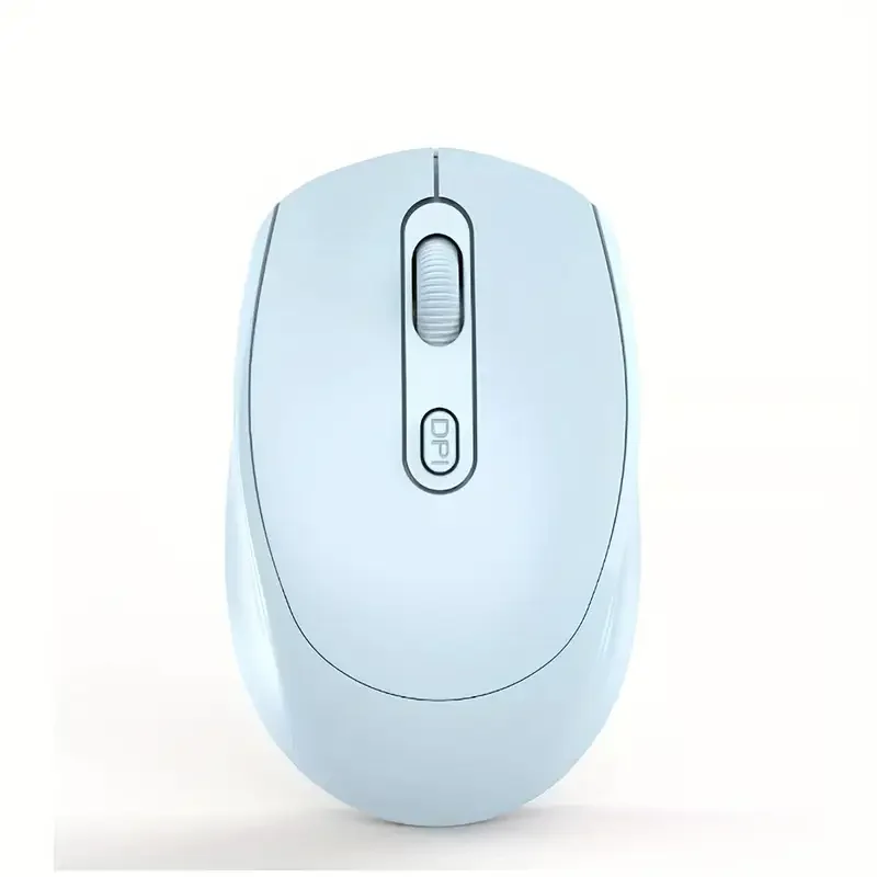 Wireless Mouse Battery Gamer Mouse Dual Modes Blue...