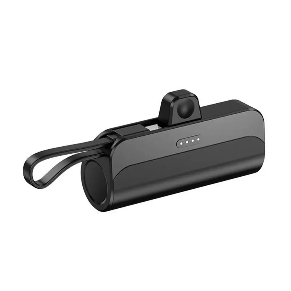 Mini Power Bank Portable Power Phone Charger Capsule Dual USB-C Ports