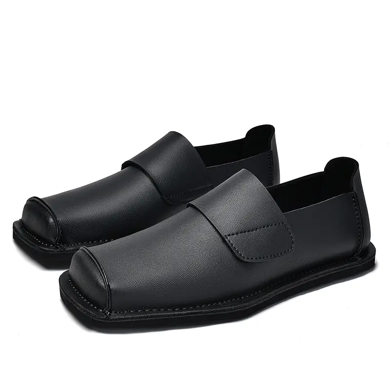 Casual Men Shoe Soft Non-Slip Loafers Footwear Fashion Men Genuine Leather Shoes