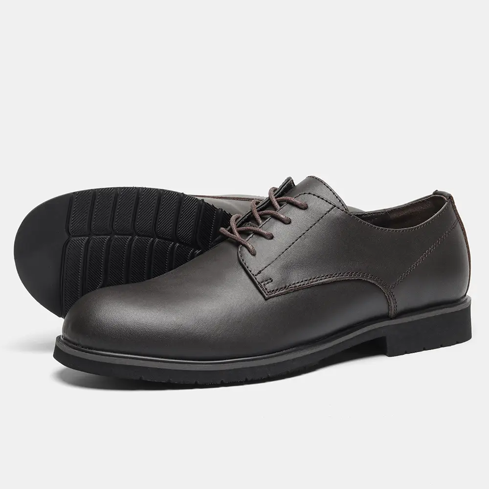 Genuine Leather Men Derby Shoes ...
