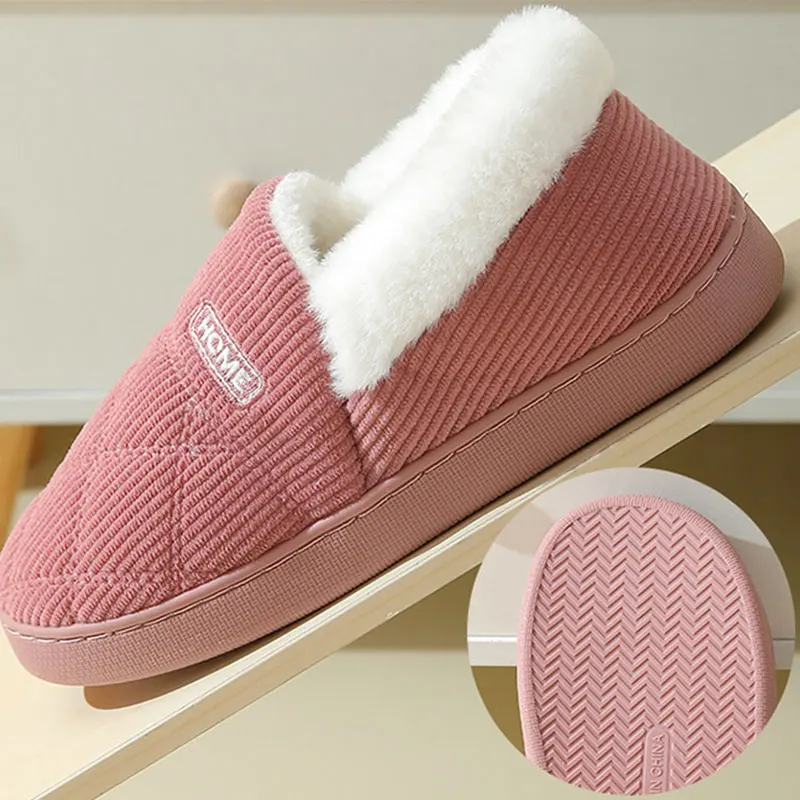 Women's New Plush Slippers Soft ...