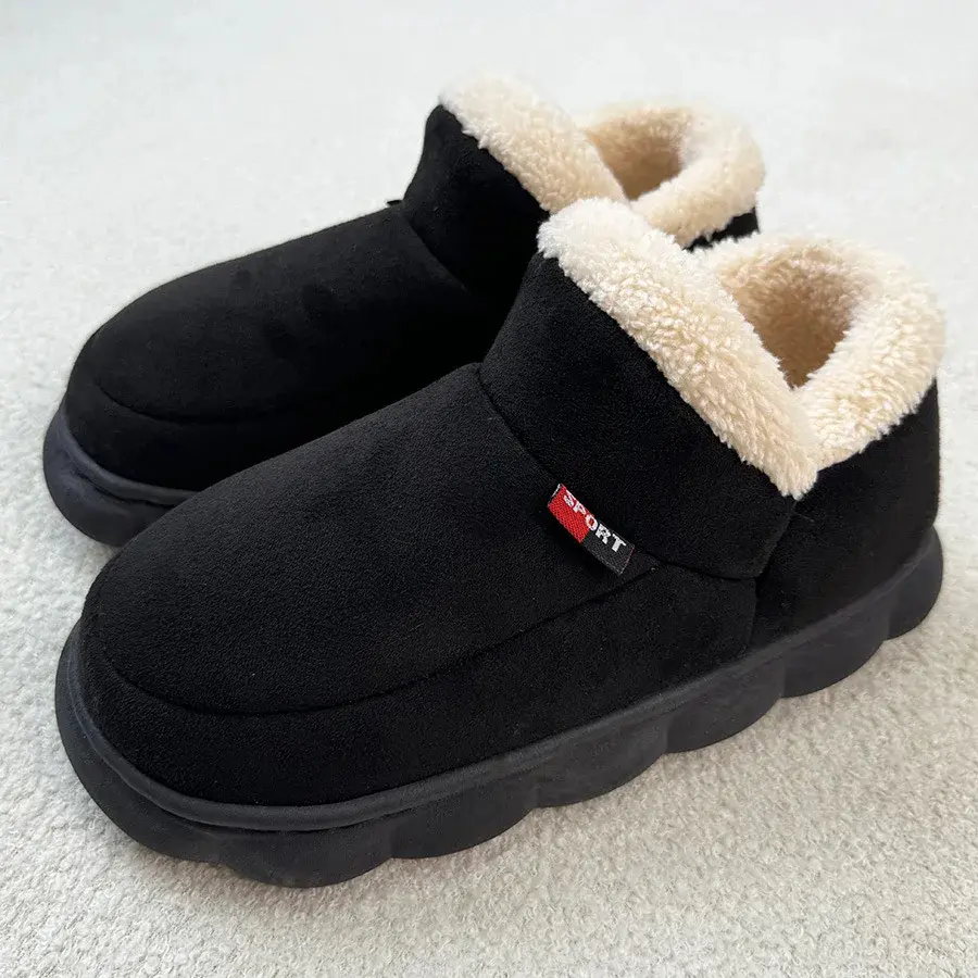 Women's Fur Fluffy Flat Indoor Slippers for Warmth