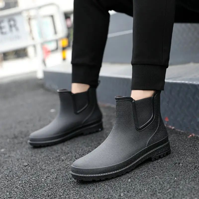 Men's Short Rain Boots - ...