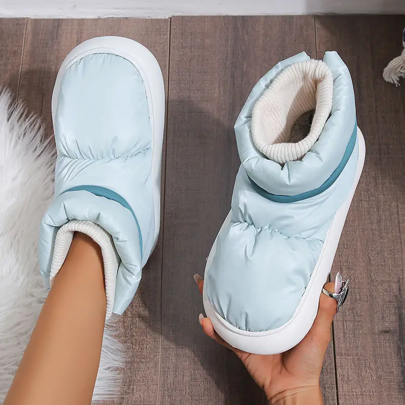 Waterproof Soft Plush Ankle Boots ...