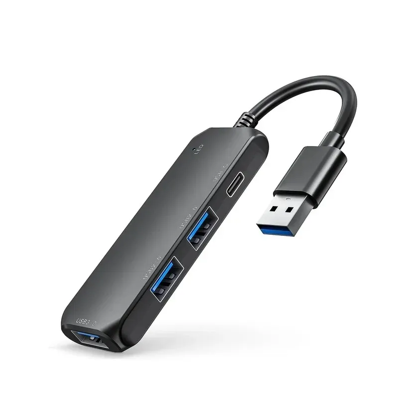 Type-c Docking Station HUB Charging To Hub Splitter PD Charging for Computer USB Cable Splitter 4 Port