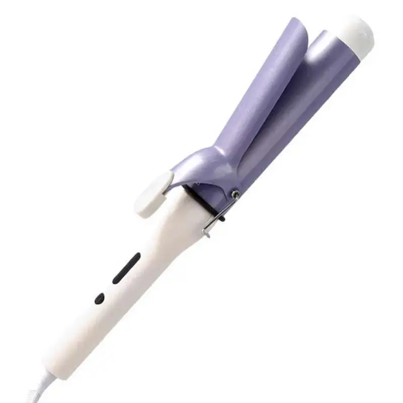 Professional Curling Iron With Rotating Barrel For...