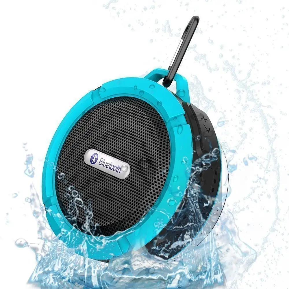 Bluetooth Speaker Wireless Waterproof Suction Cup ...
