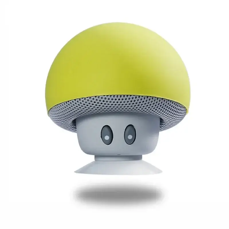 Mini Mushroom Bluetooth Speaker Creative Mini Suct...