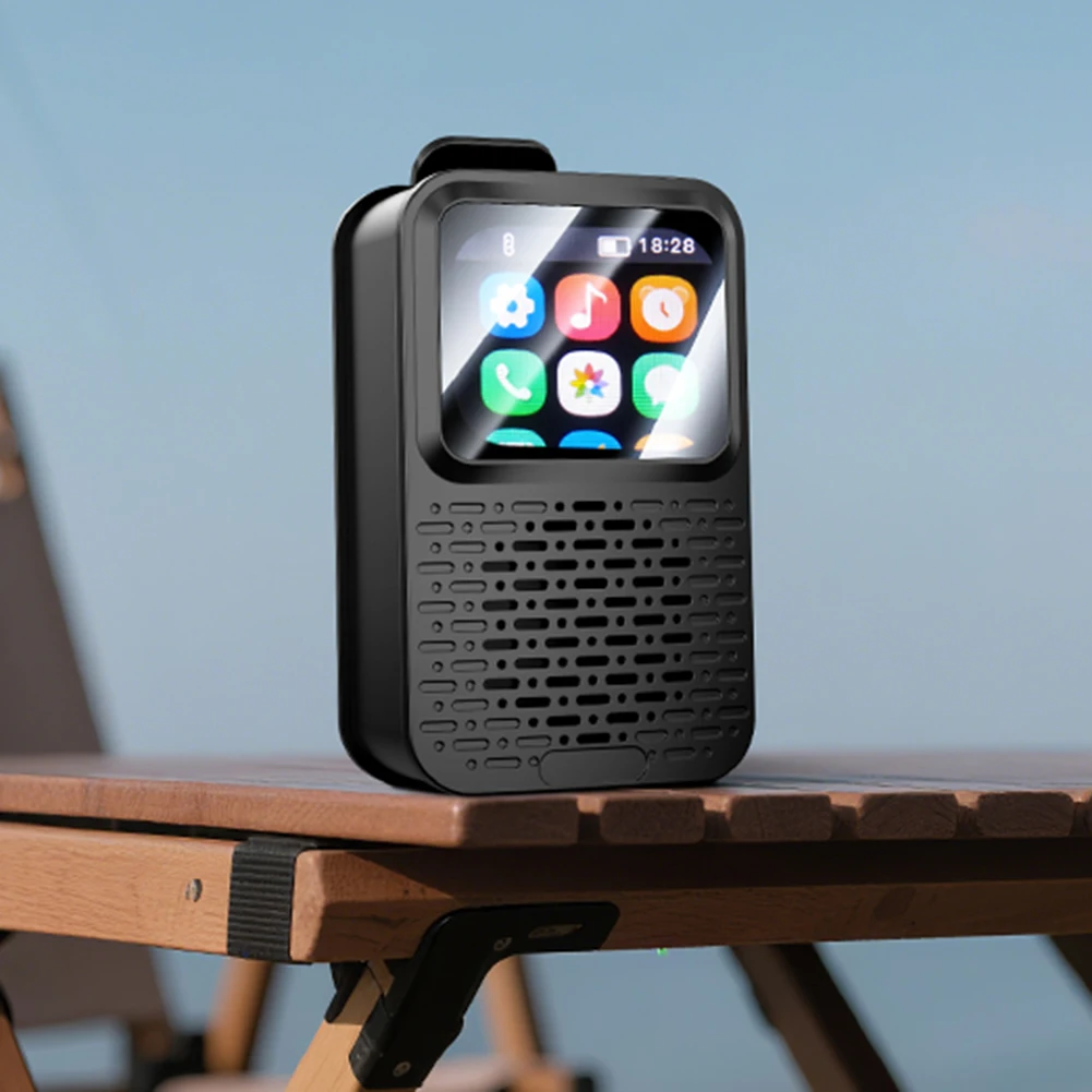 Smart Screen Wearable Touch Screen Alarm Clock Wat...