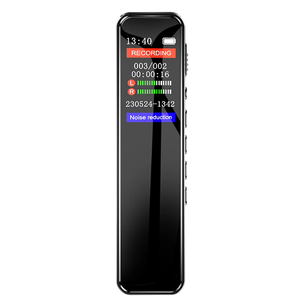 Digital Audio Voice-Activated Recorder With Type-C Interface, Long Recording Time, One-Button Recording.