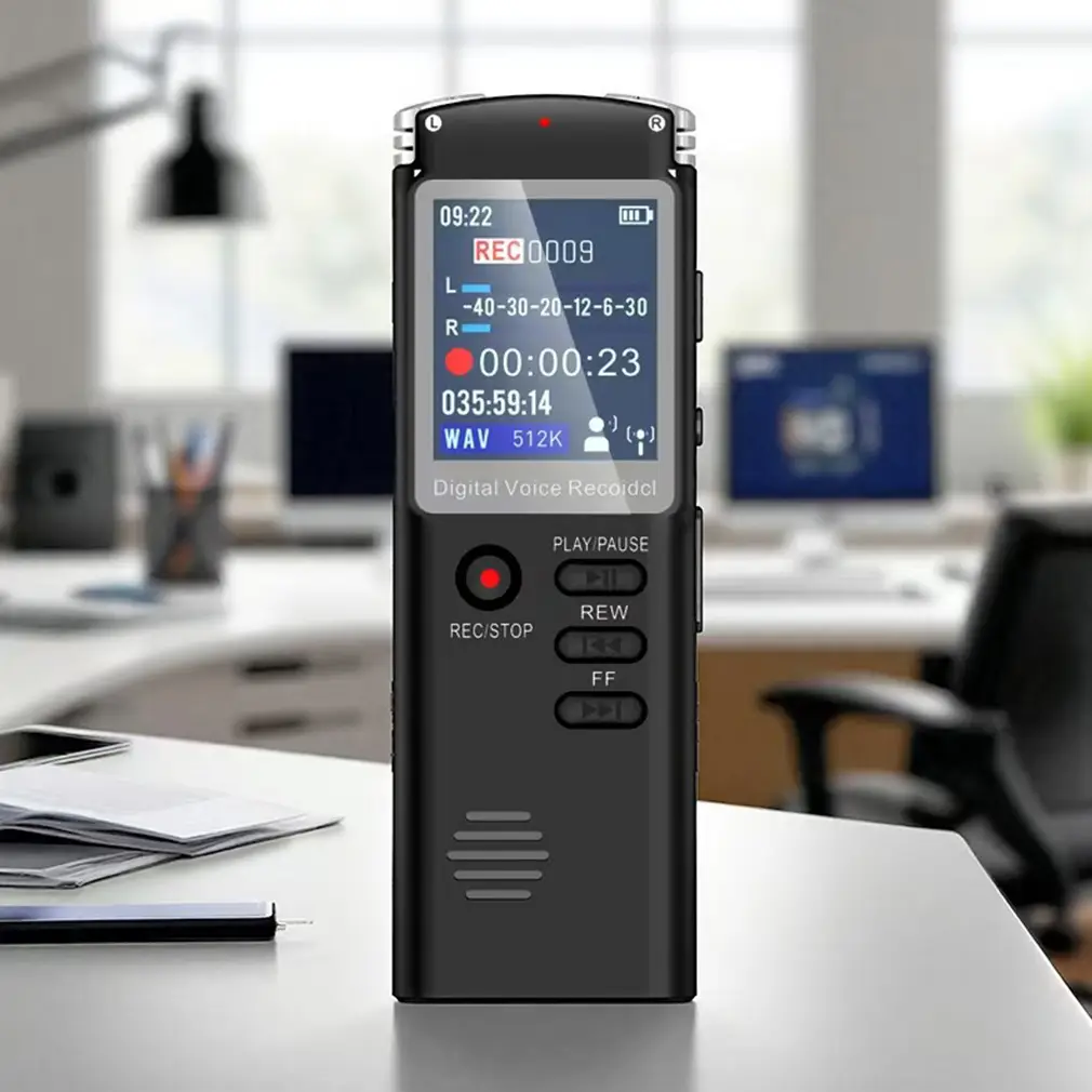 Digital Audio Recorder With Screen