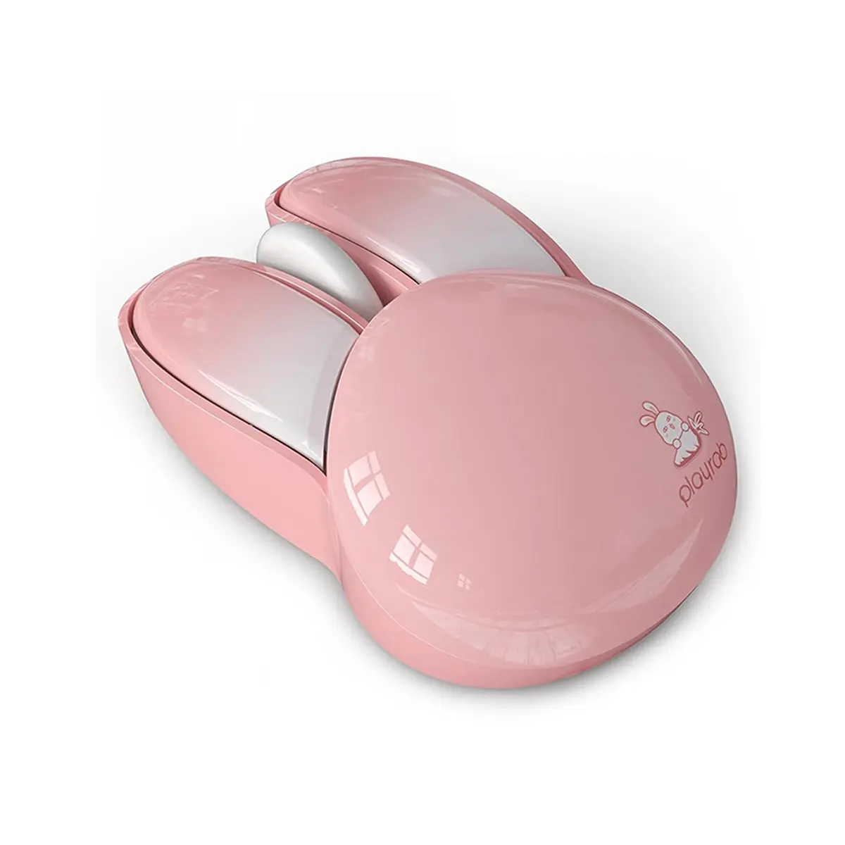 Wireless Connection Cute Rabbit Shape High Aesthetics For Office Silent Mouse