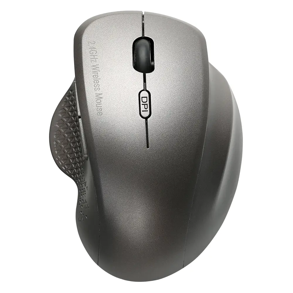 Wireless Mouse 2.4Ghz Mouse Ergonomic 1600DPI 6 Mute Buttons Mouse