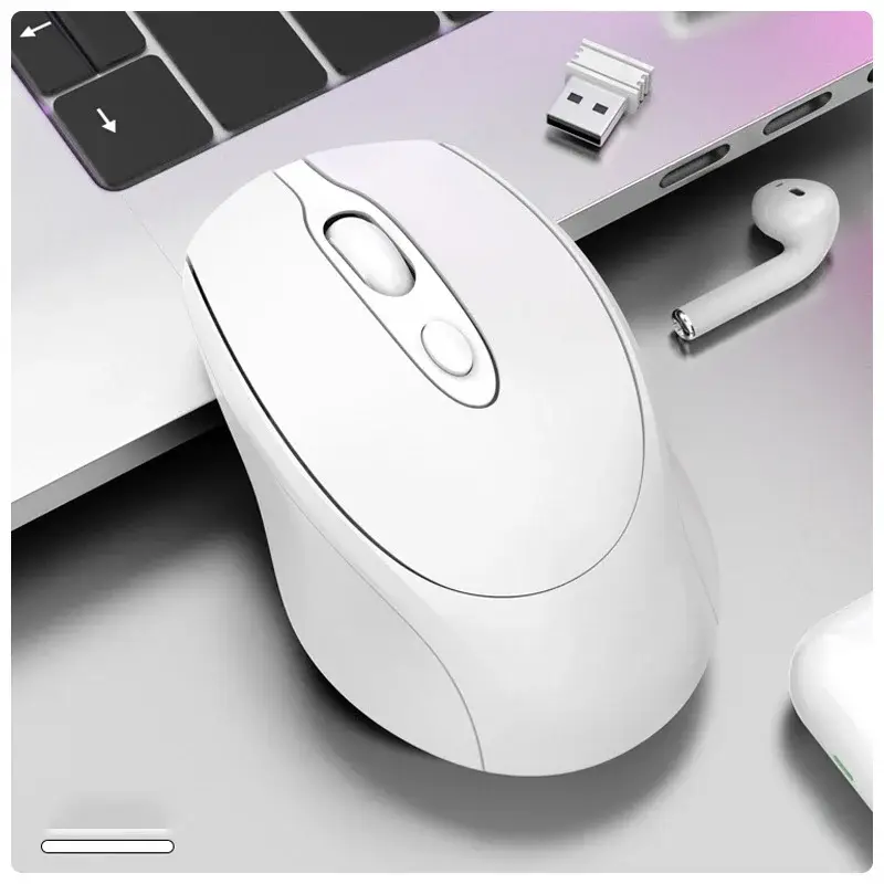 Rechargeable Wireless Computer Mouse Bluetooth-Compatible Wireless Mouse USB Silent Gamer Mice For PC Laptop Tablet