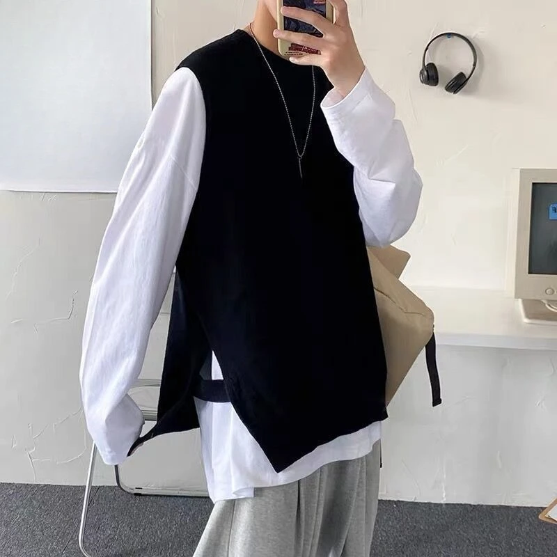 Men Sweater Vest Knit Vest