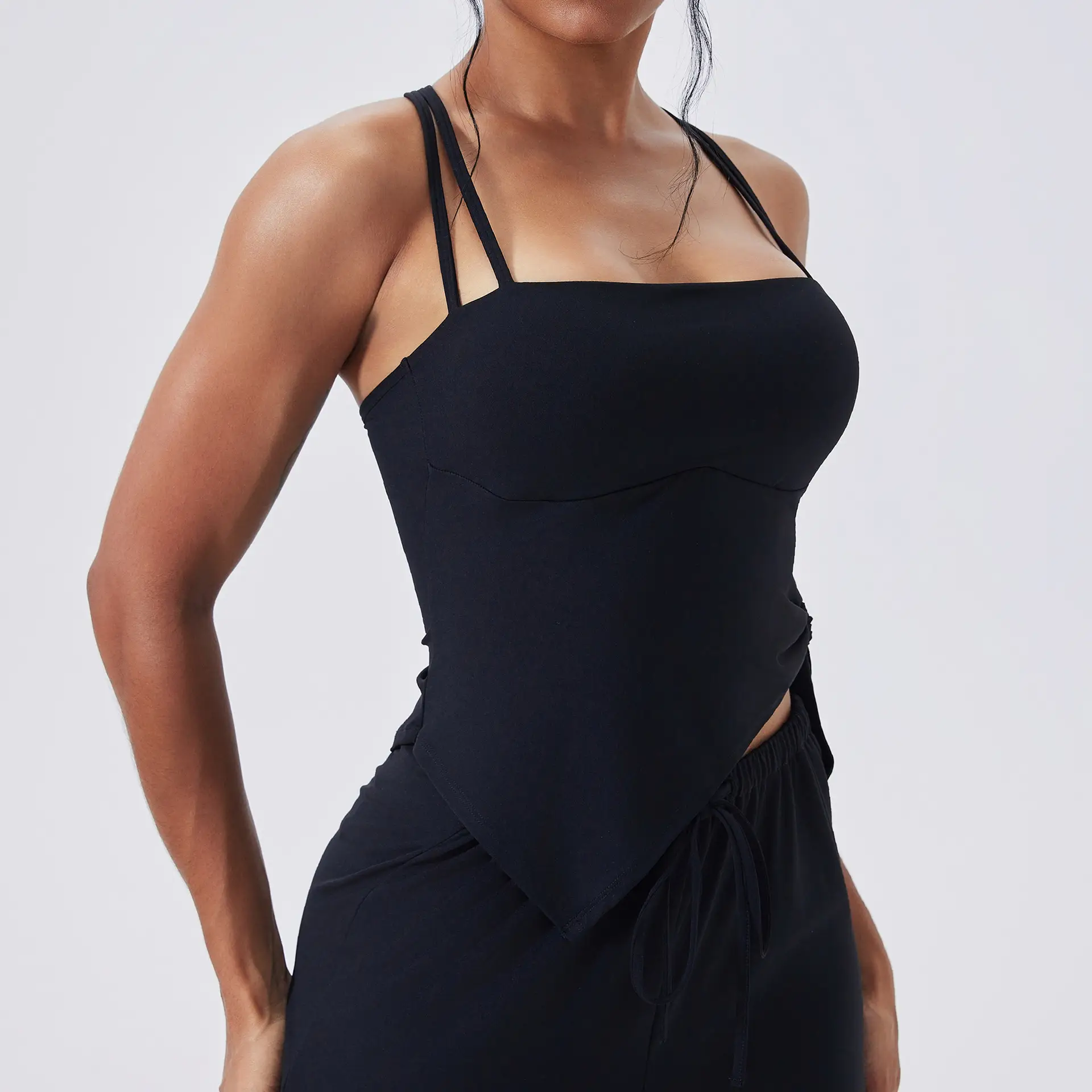 Shoulder Straps Beautiful Back Women's Yoga Vest S...