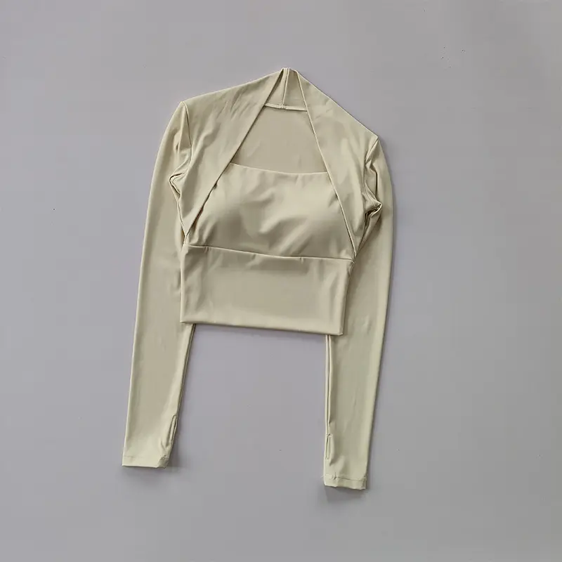 Fitness Chest Cushion Sports Top Women ...