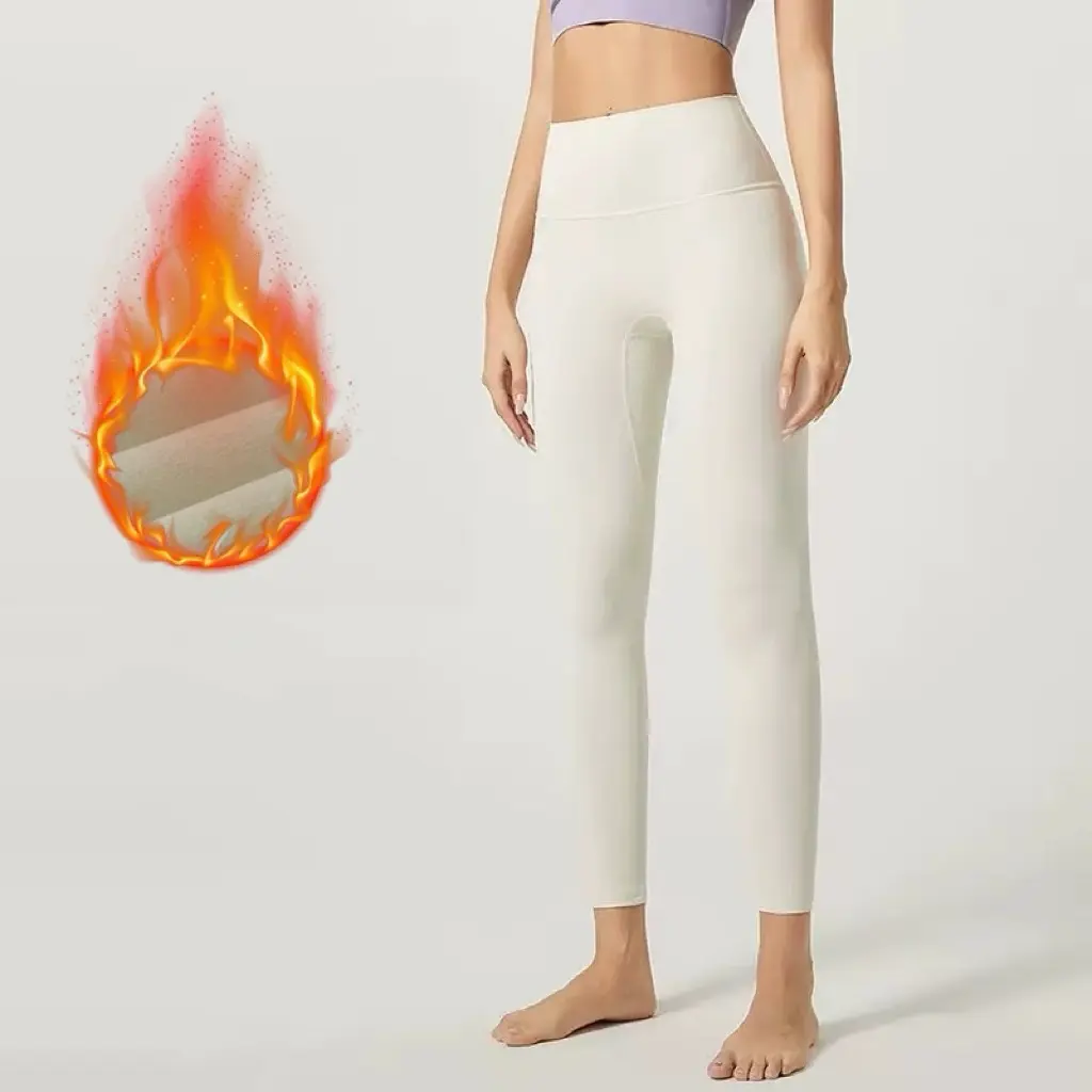 Winter Yoga Pants Fleece-Lined  Thick ...