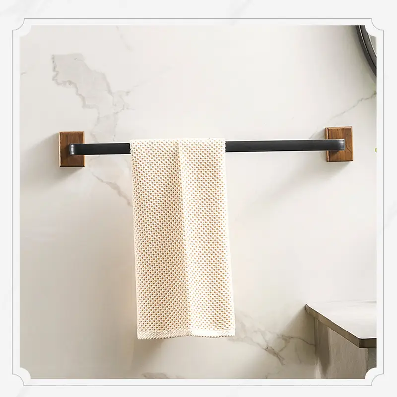 Towel Rack Wall Mounted Retro Towel Holder Towel R...