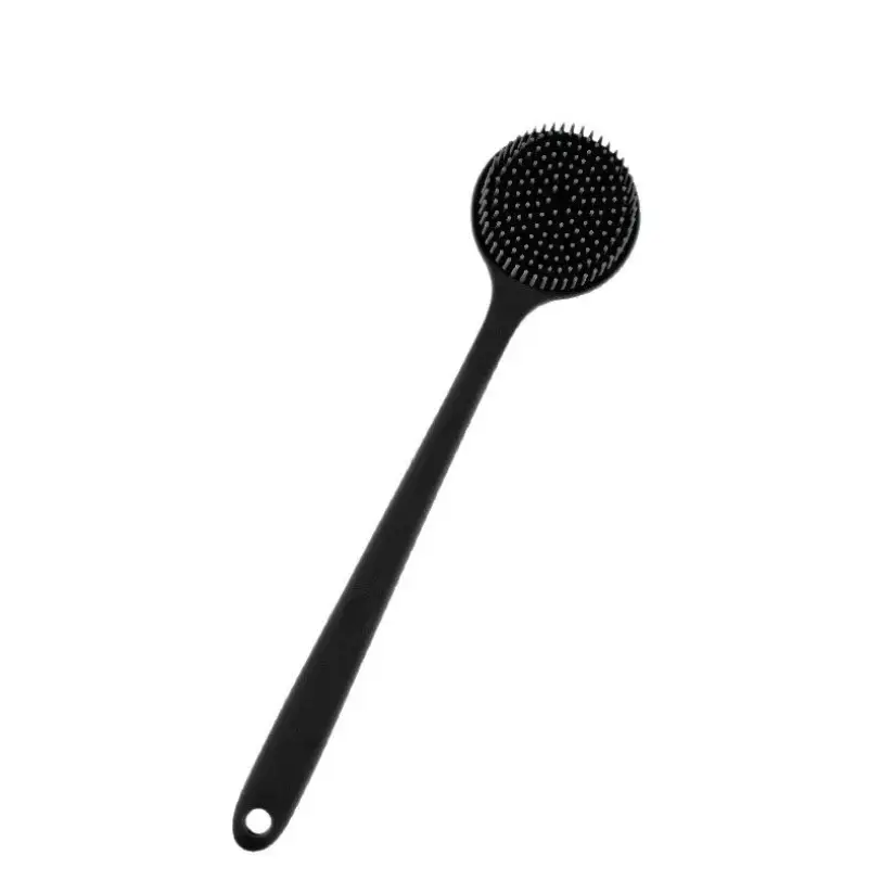 Silicone Bath Brush Long Handle Double Sided Exten...