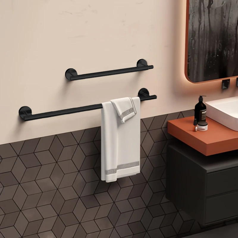 Adjustable Telescopic Stainless Steel Rust-Proof Wall-Mounted