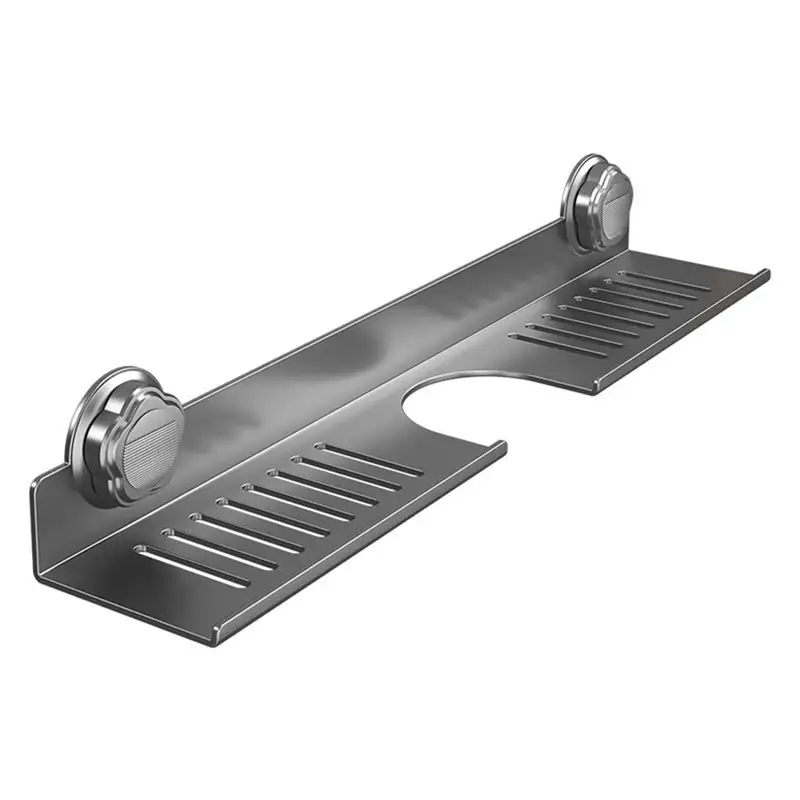 Bathroom Shelf Suction Cup Wall-Mounted Non-Punch ...