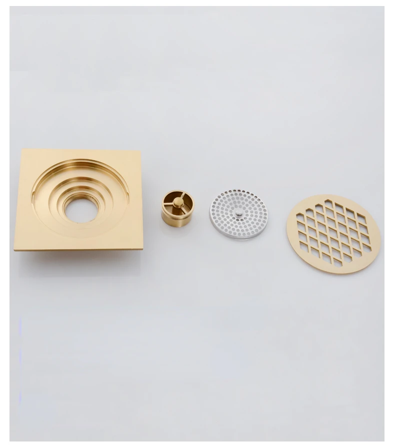 Antique Style Brass Floor Drain Anti Odor Balcony ...